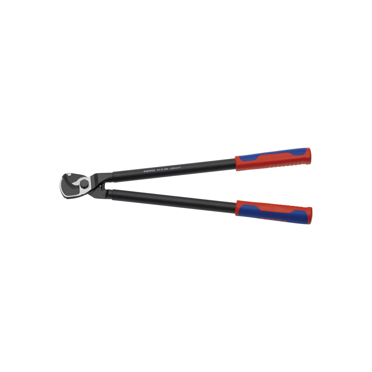 Knipex Kabelschere 9512 für Kabel 27 mm/150 mm², 2K-Griff, brüniert, L=500 mm