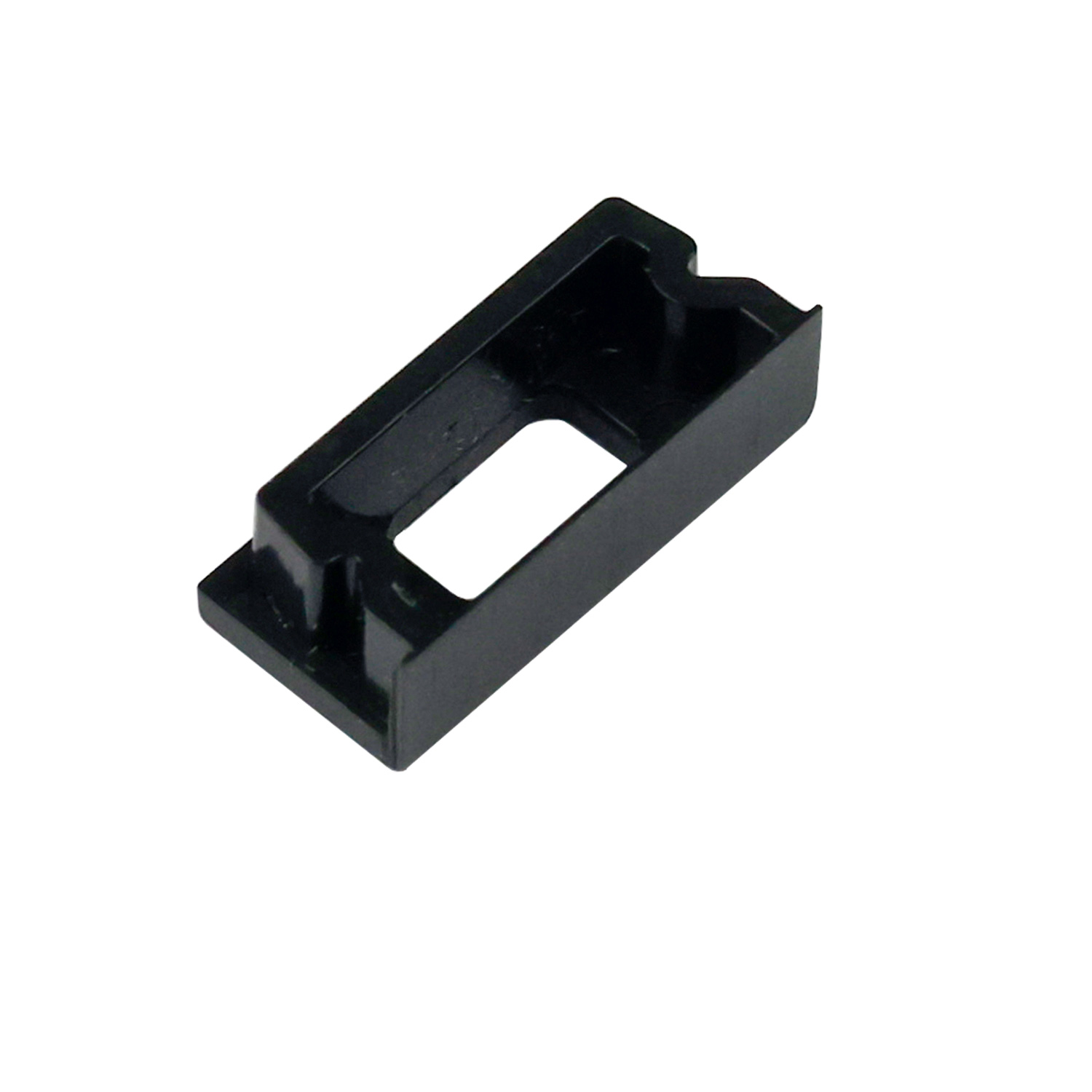 ISOLED Endkappe EC76B schwarz für Profil PURE14 S mit Kabeldurchführung 1 STK