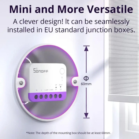 Sonoff Smarter Rollladenschalter MINI-RBS