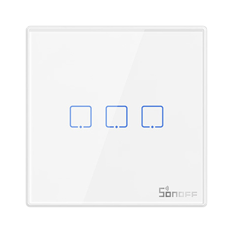 Sonoff Wandschalter der SONOFF TX-Serie T2 WiFi / RF433MHz 3fach
