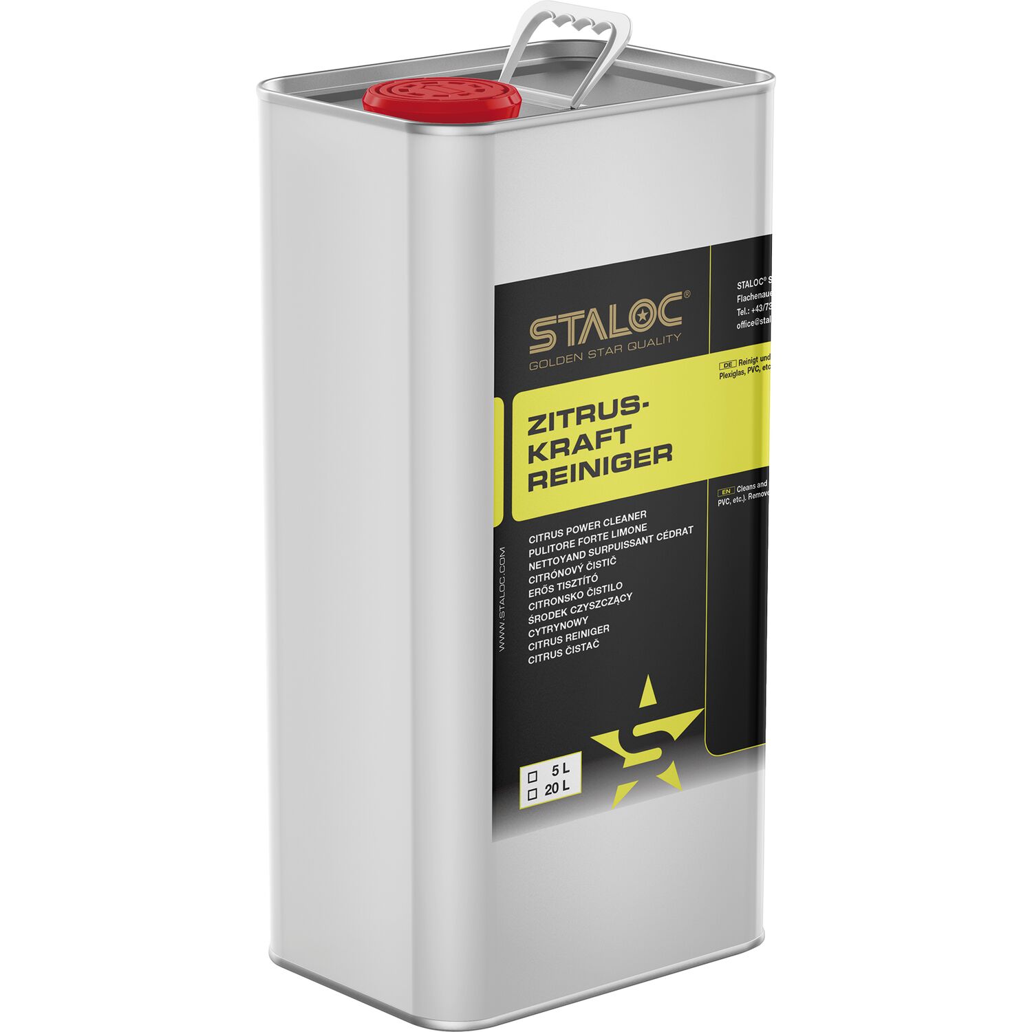 STALOC Zitruskraftreiniger 5 Liter Kanister