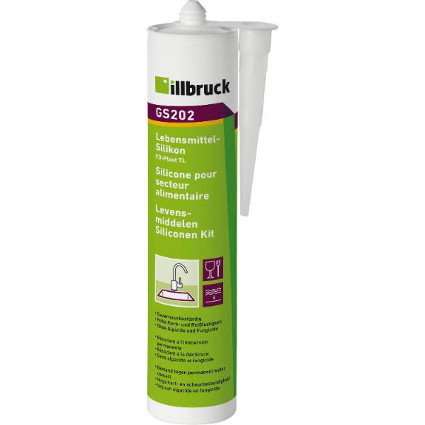 illbruck GS202 Lebensmittel Silikon 310ml schwarz