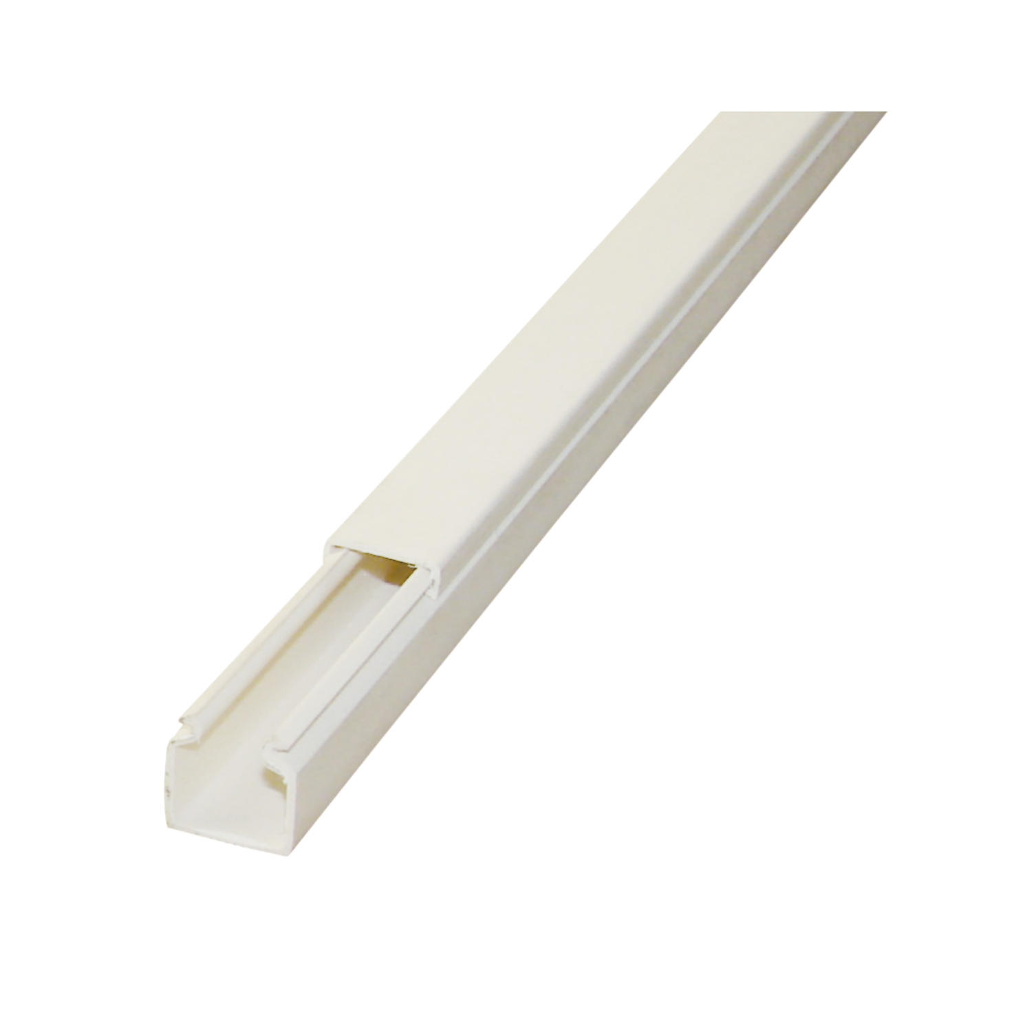 Kabelkanal,15x17 mm, L 2000 mm, Kunststoff weiß