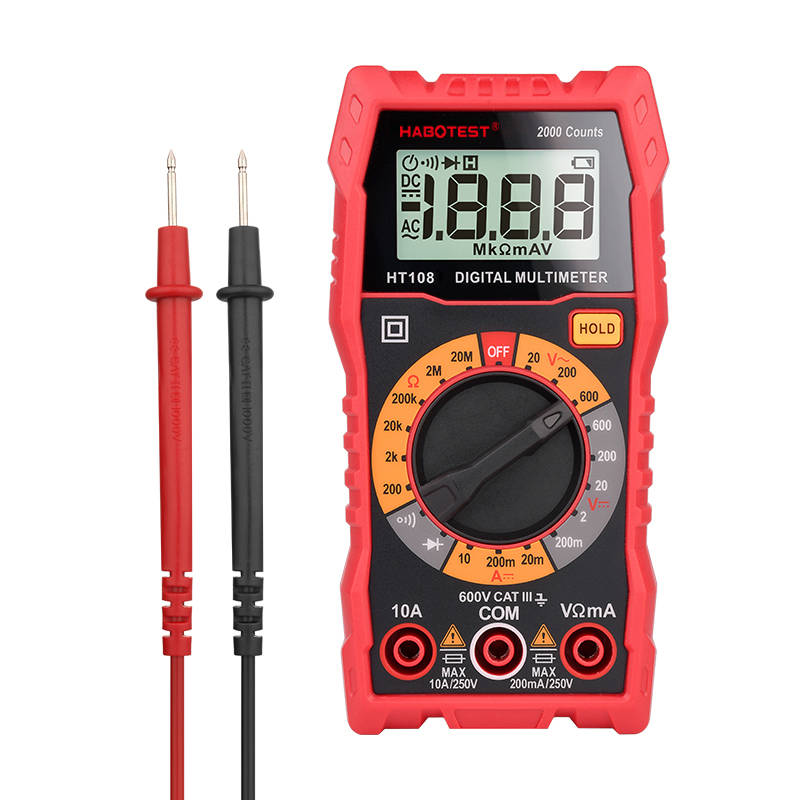 Habotest Digital Universal Multimeter HT108L