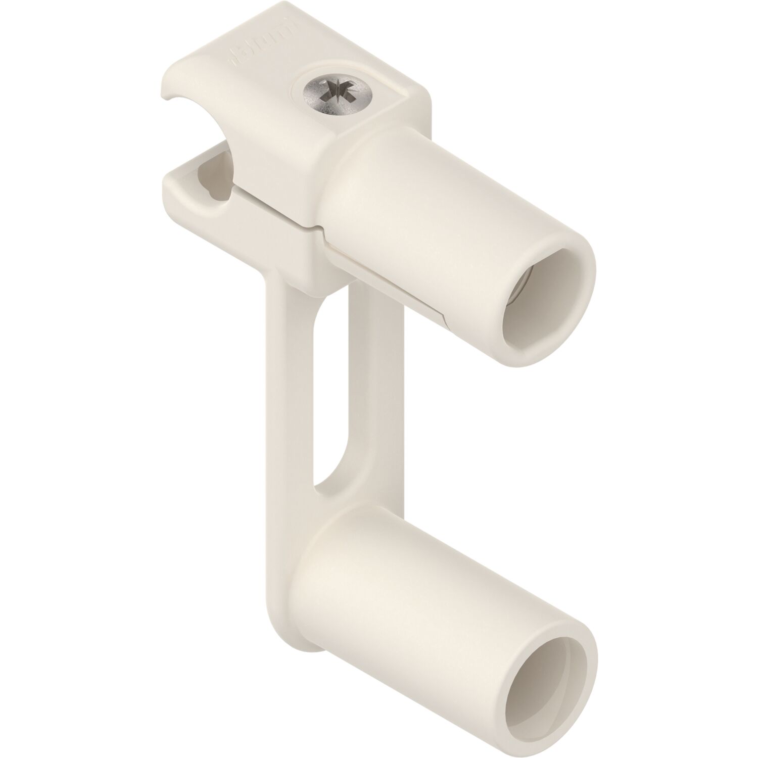 blum Metabox Querrelinghalter zweifach, Kunststoff cremeweiß
