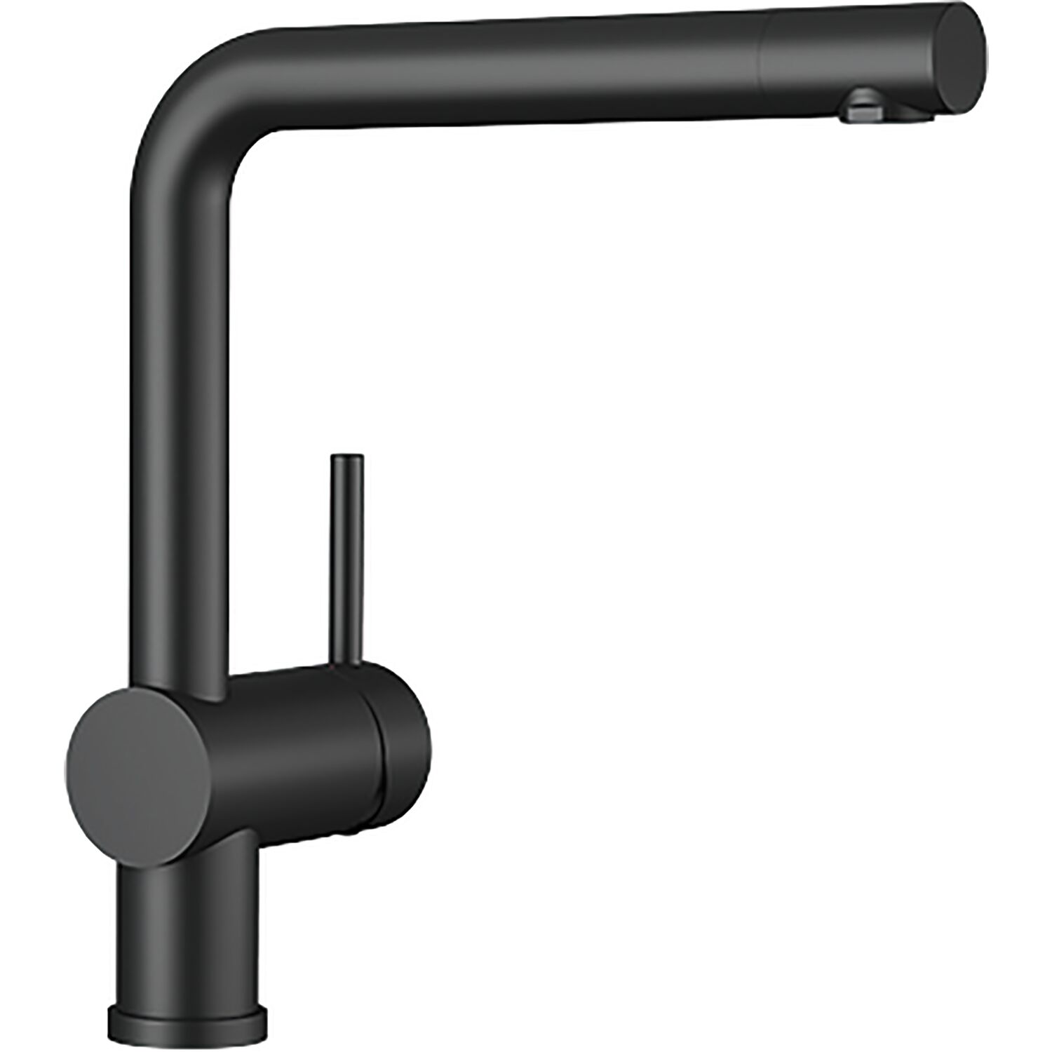 BLANCO Küchenarmatur Linus 525806 druckfest Schwarz matt