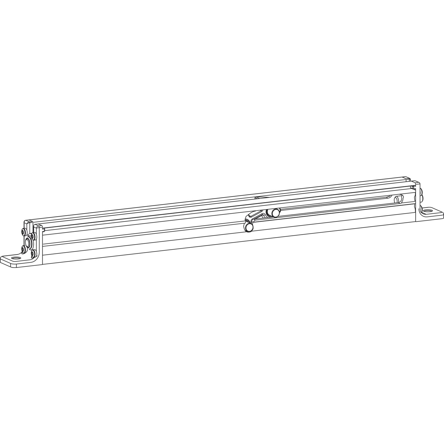 HAUTAU ATRIUM HS comfort close Gr. 2, bis 300 kg, silber