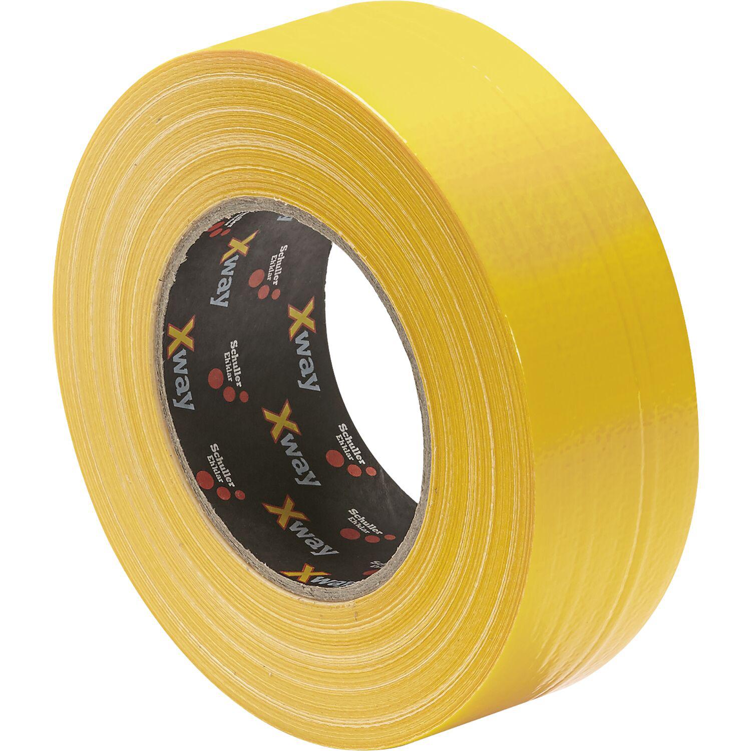Schuller X-Way Gewebeband, Extra-Strong 44mm x 50m gelb