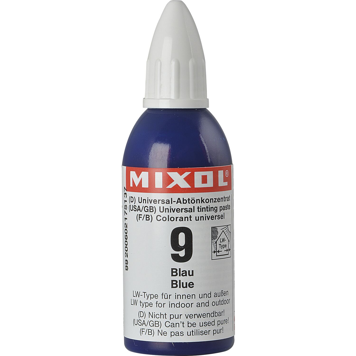 MIXOL Abtönkonzentrat Nr. 9 Blau 20ml