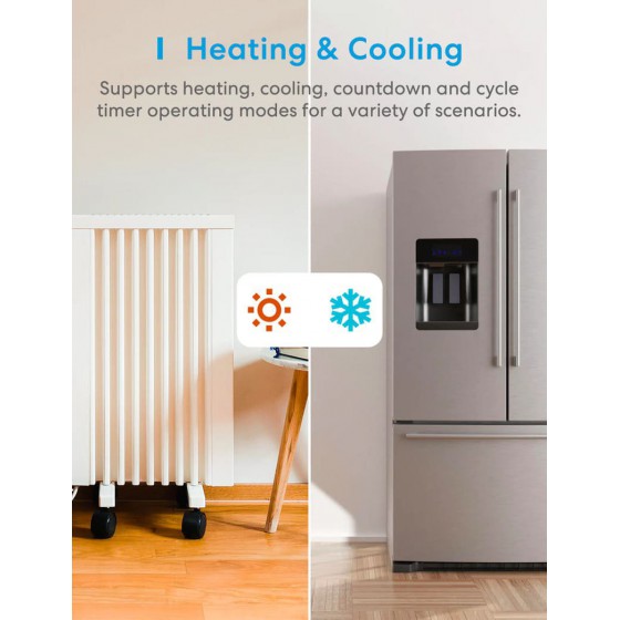 Meross Temperatursteuerung mit Steckdose HomeKit