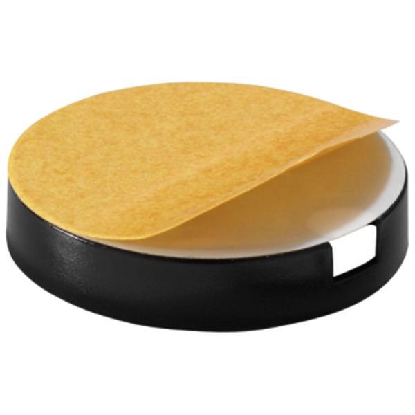QuickClick Basisteil zum Kleben ø 20 mm, Höhe 6 mm, Kunststoff schwarz