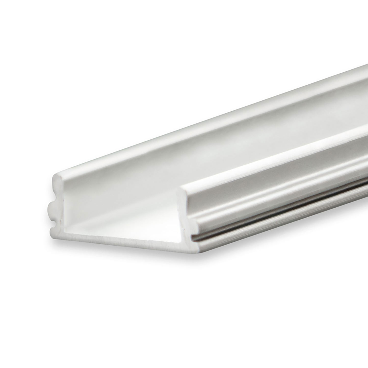 ISOLED LED Aufbauprofil SURF12 BORDERLESS FLAT Aluminium eloxiert 300cm