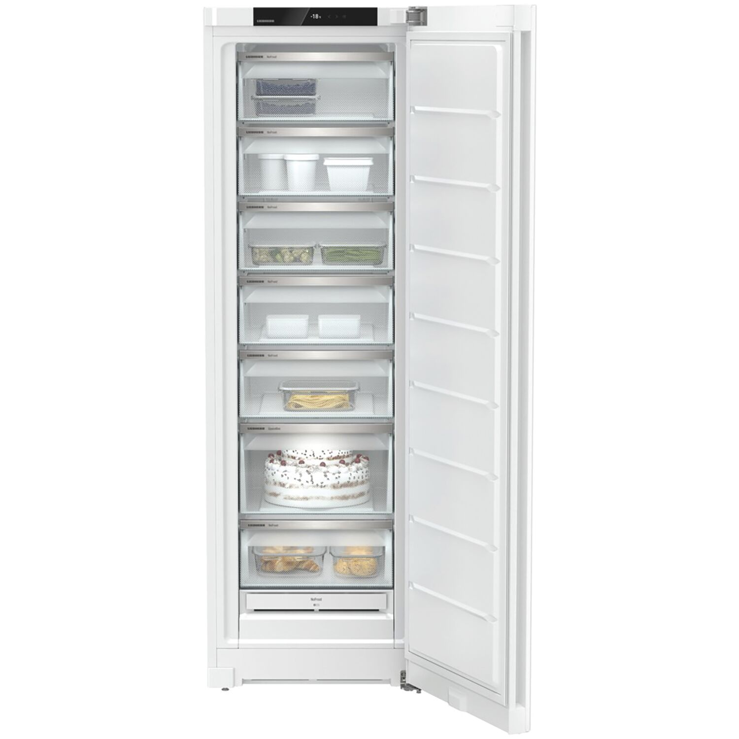 LIEBHERR Stand-Gefrierschrank FNd 522i Weiß, 1855 mm