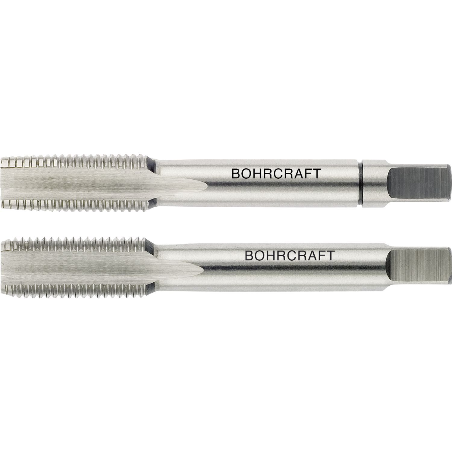 Bohrcraft Hand-Gewindebohrer-Satz HSSG DIN5157 Gasgewinde G 1/8 Zoll