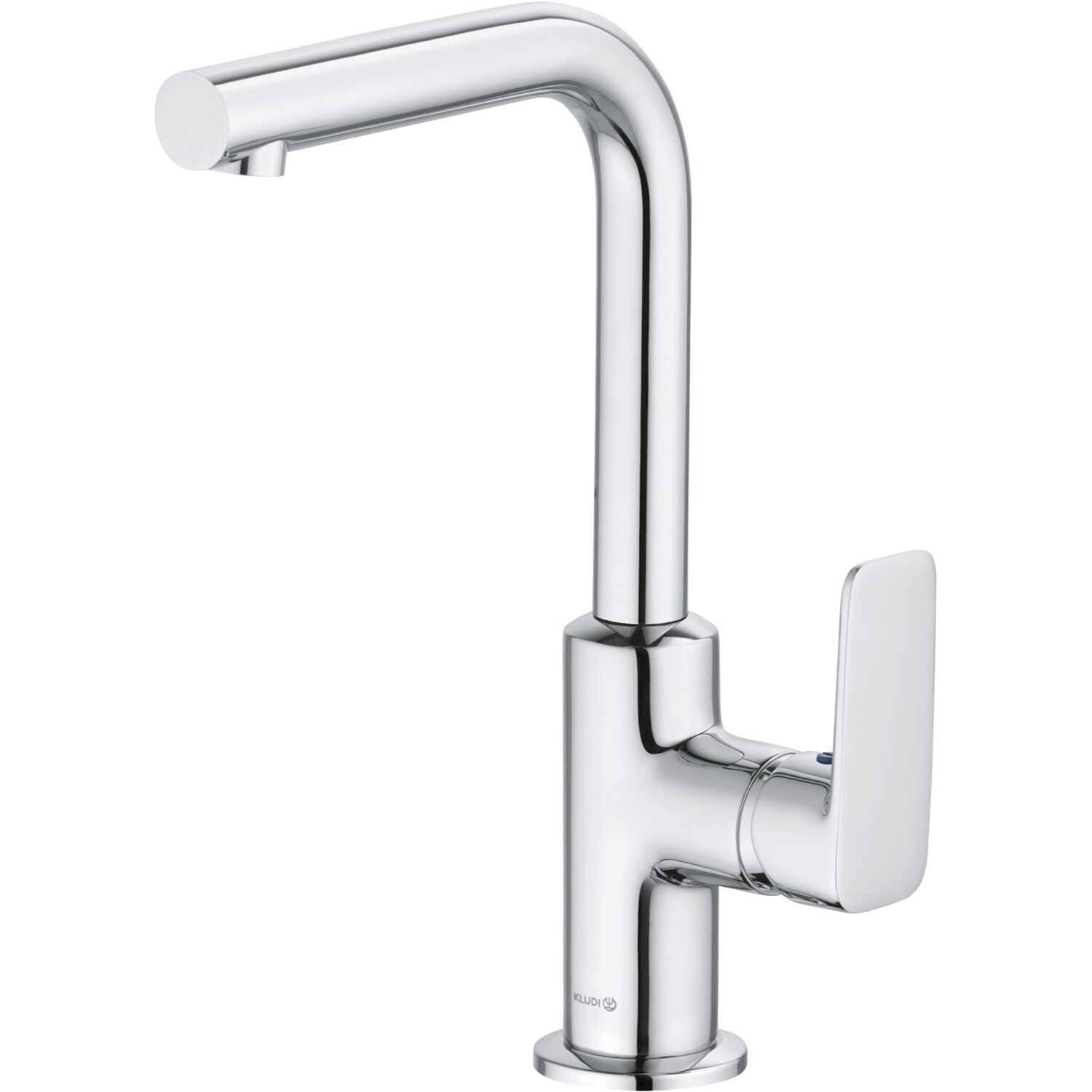KLUDI Waschtischarmatur Pure&Style L-Auslauf Chrom - 5 Jahre Garantie KLUDI Waschtischarmatur Pure&Style L-Auslauf Chrom - 5 Jahre Garantie
