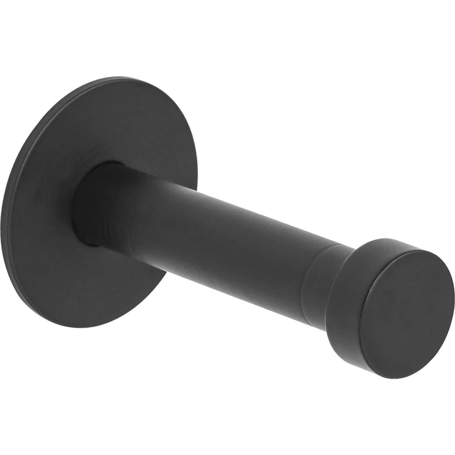 Alles im Griff Mantelhaken Pirwa 1 mit Platte ø 30mm Tiefe 52mm Stahl schwarz matt Alles im Griff Mantelhaken Pirwa 1 mit Platte ø 30mm Tiefe 52mm Stahl schwarz matt