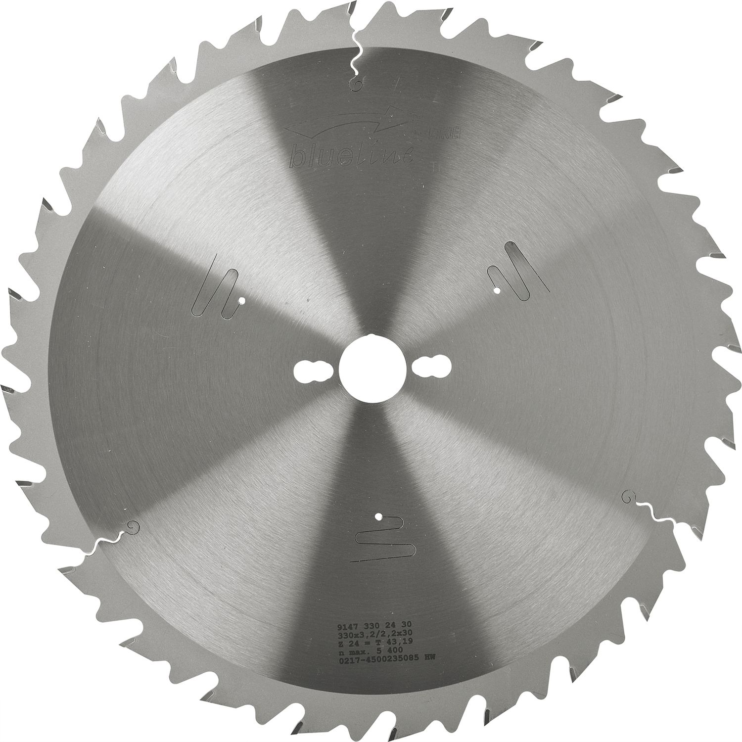 AKE Kreissägeblatt HW ø 330 x 2,2 x 30 mm Z24 Wechselzahn (WZ/SPD) positiv