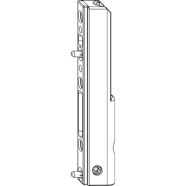 Maco #206848 MACO Ecklagerband PVC, mit 3 mm Positionszapfen, 120 kg, weiß (206848)