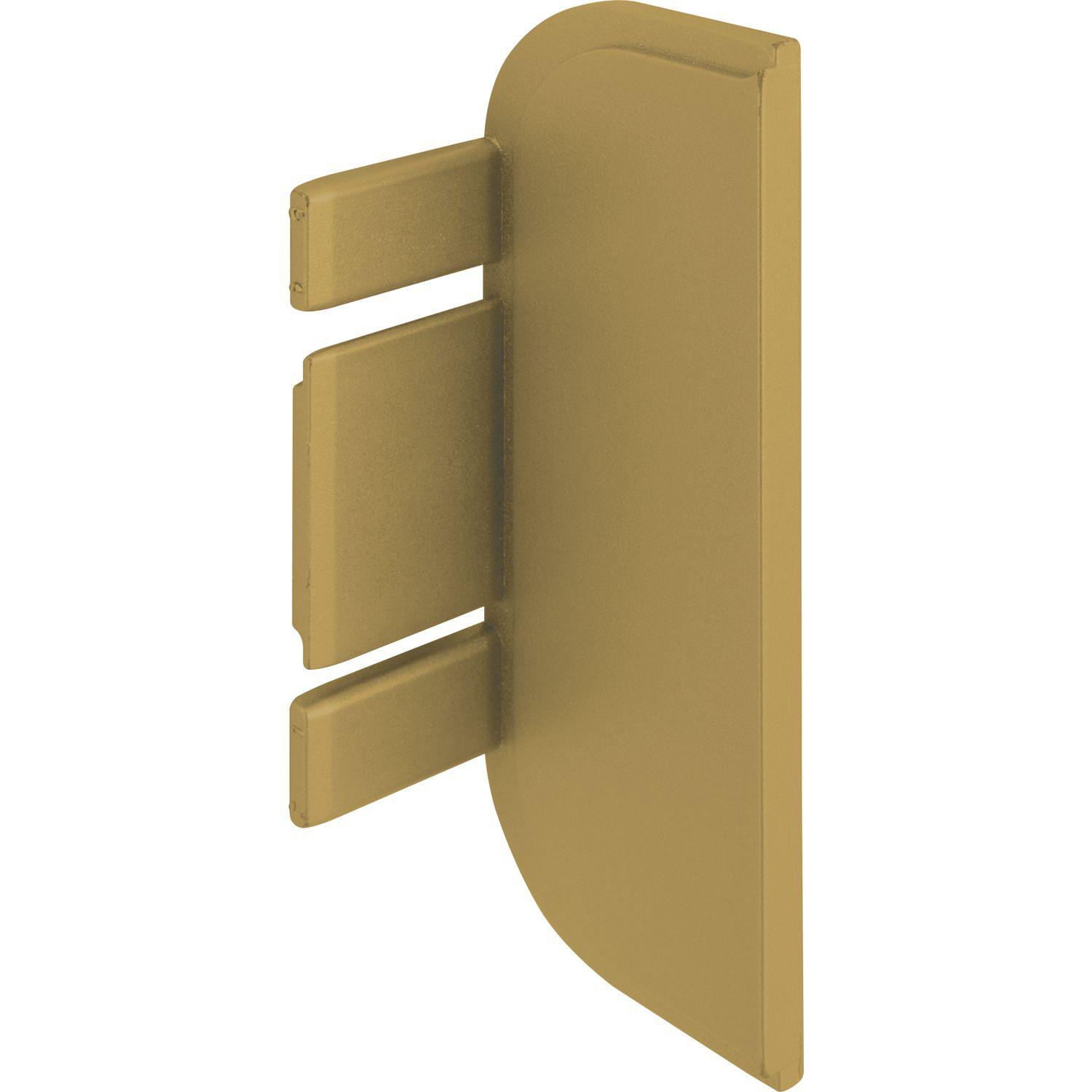 ninka Endkappe Aktor C-Profil, Kunststoff gold matt