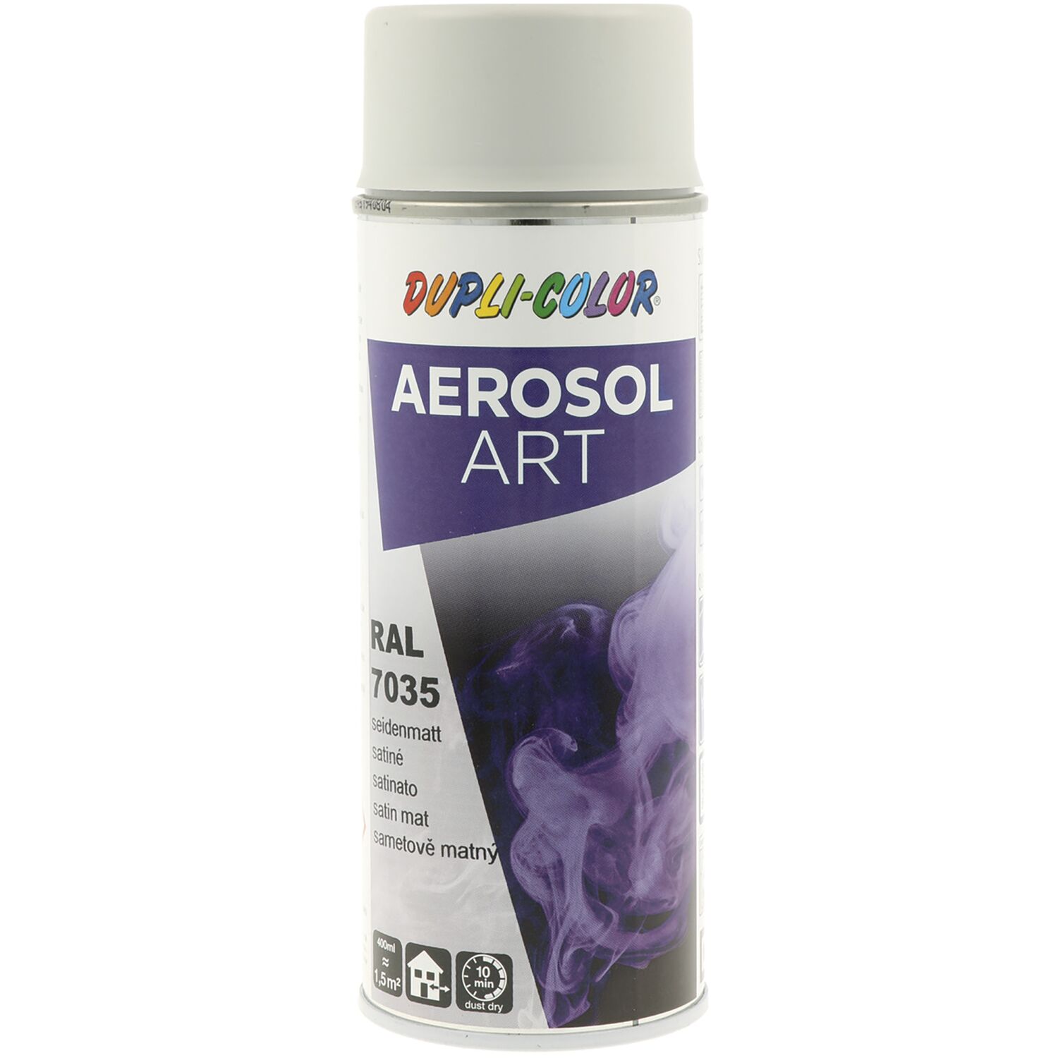 Dupli-Color Lackspray Aerosol Art 400ml lichtgrau seidenmatt / RAL 7035