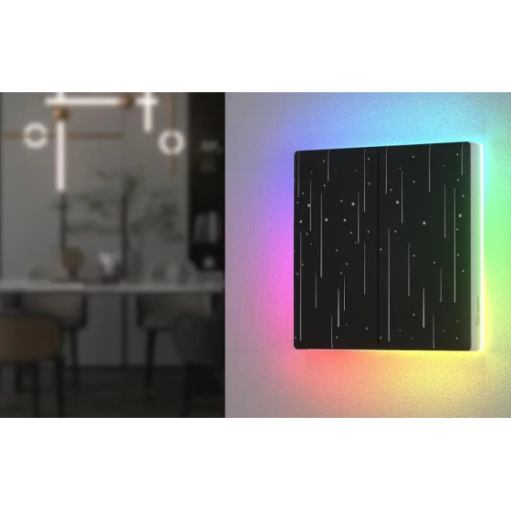 Sonoff TX Ultimate Smart Touch Wandschalterabdeckung Star 2fach
