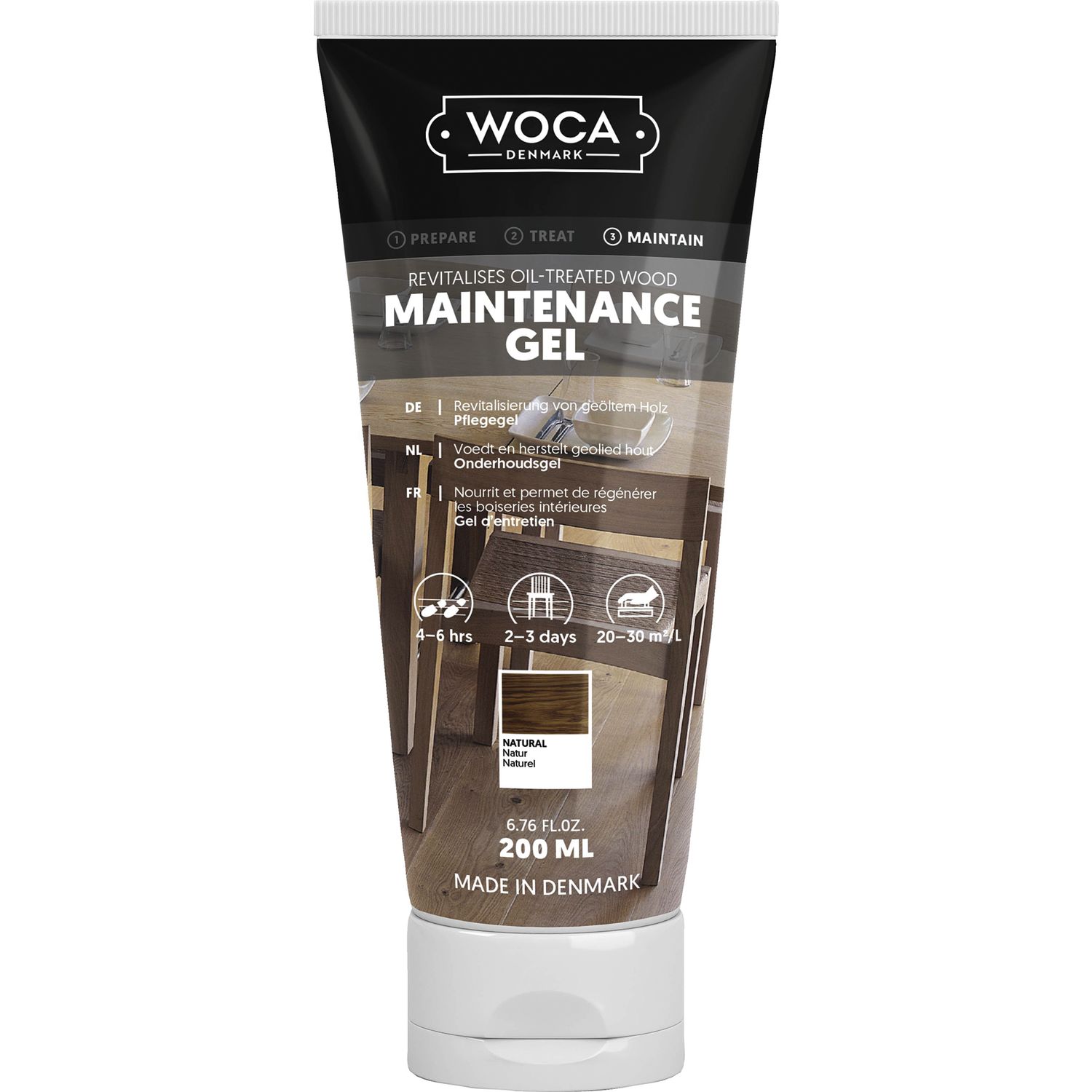 Woca Pflegegel, natur 0,2 Liter