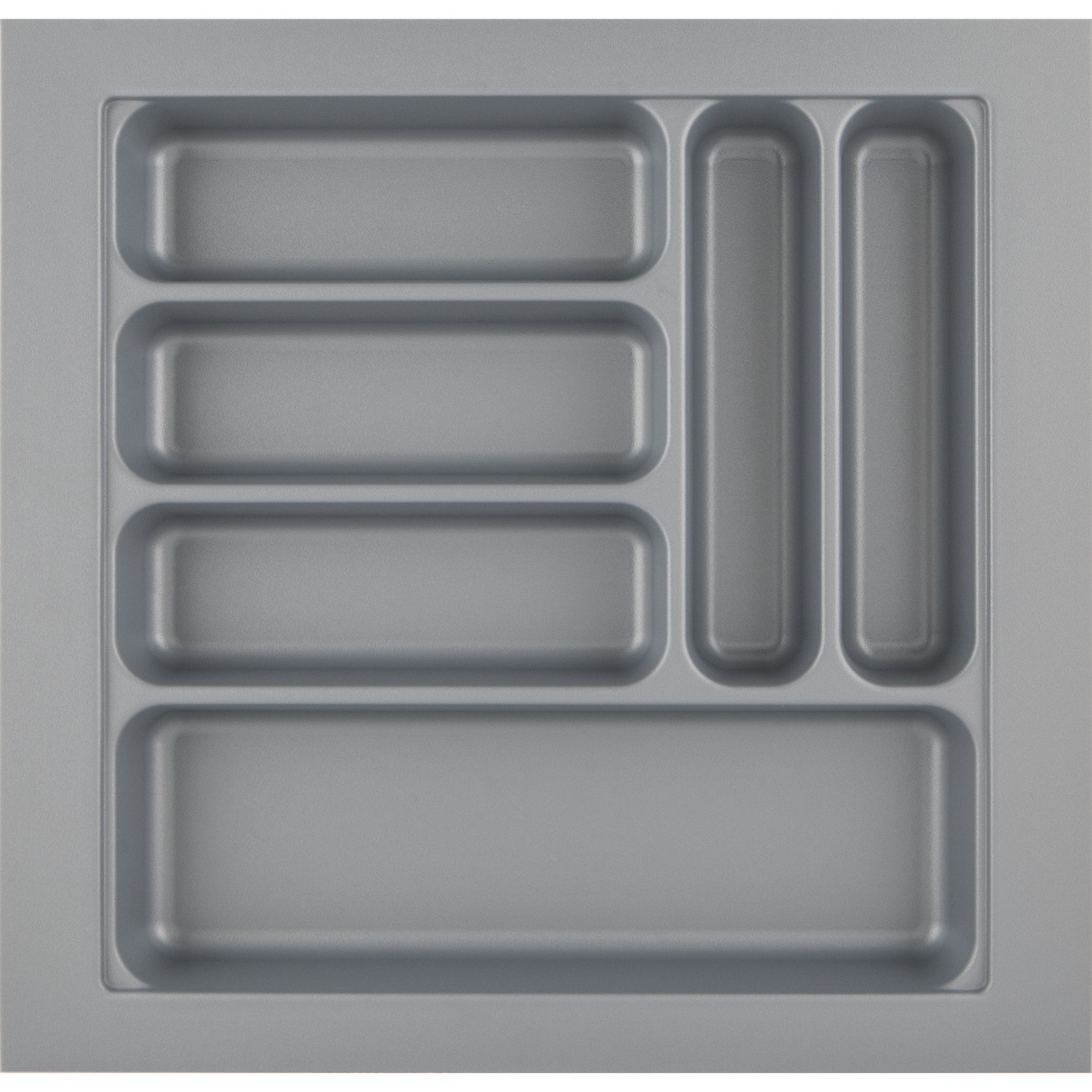Hettich Orga Tray 440 Besteckeinsatz,Tiefe 440-520mm, Nennbreite 550mm, Silber