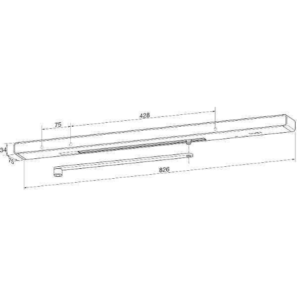 dormakaba Gleitscheine G-EMR Ubivis, XEA, silber