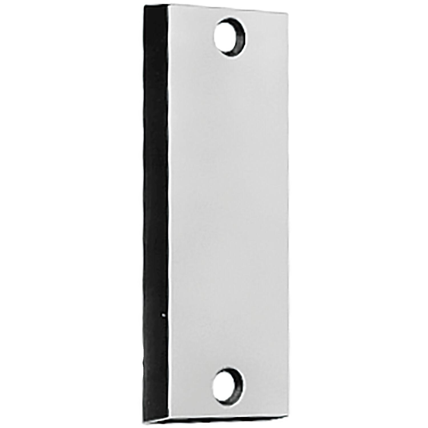 AMF Blindrosette 498, eckig, 87 x 32 x 7 mm, Aluminium silber eloxiert AMF Blindrosette 498, eckig, 87 x 32 x 7 mm, Aluminium silber eloxiert