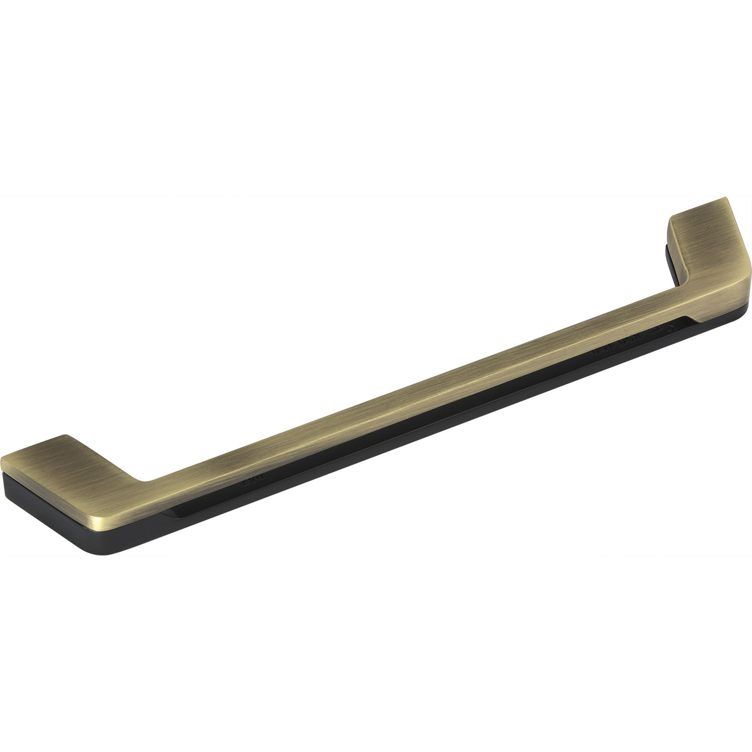 Alles im Griff Griff Pinzon zweiteilig Lochabstand 160mm B 178mm zink gold matt/schwarz matt