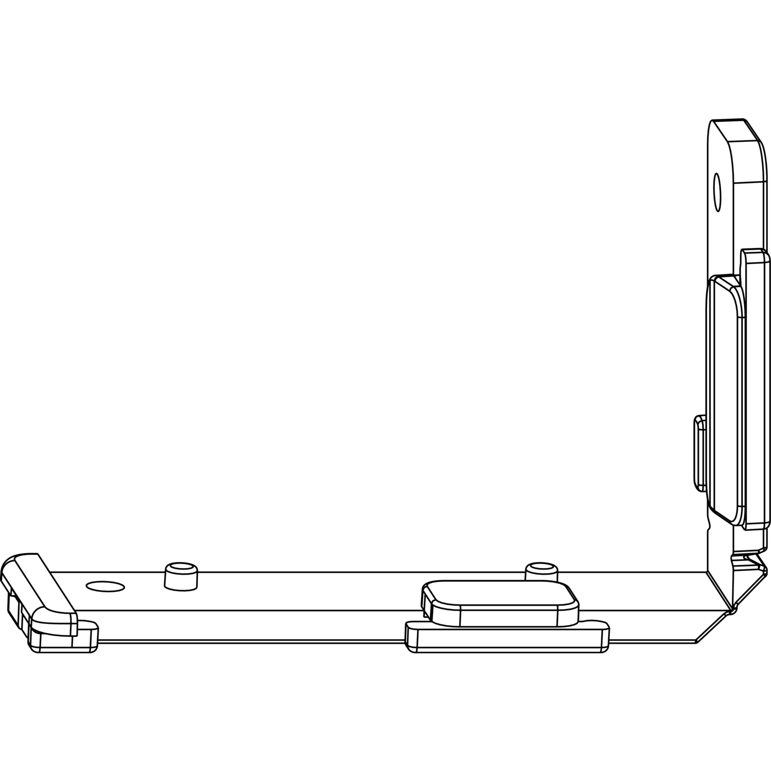 Maco #364072 MACO Unterlage POWER Typ 06, rechts unten/links oben, grau (364072)