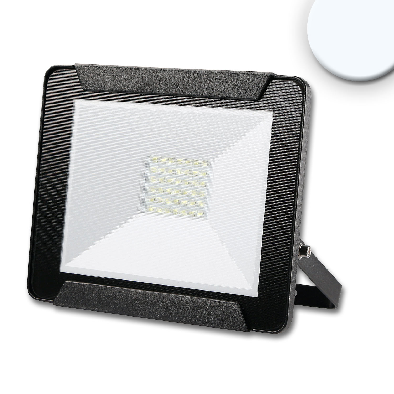 ISOLED LED Fluter 30W kaltweiß schwarz IP65