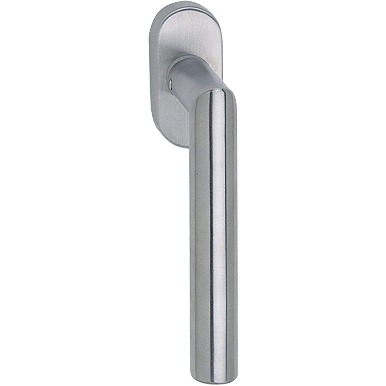 Marchesi Fenstergriff GEHRUNG Rastung 7x38mm Edelstahl matt