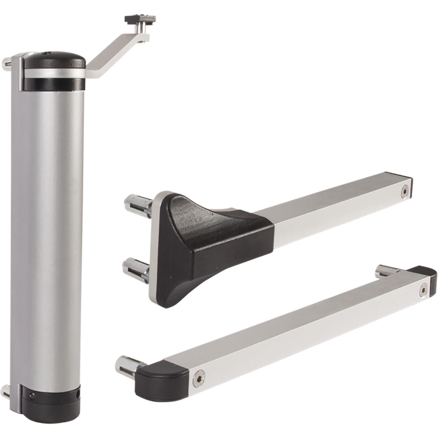 Locinox Türschließer Lion, für Türen bis zu 75 kg, Aluminium silberfärbig