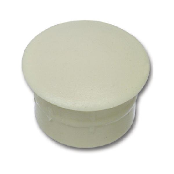 ninka Abdeckkappe für Blindlöcher, Außen-ø 15, Schaft-ø 13, Kunststoff Ahorn natur