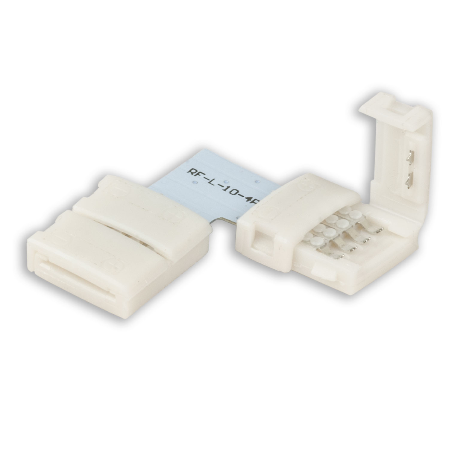 ISOLED Clip-Eck-Verbinder (max. 5A) C1-410 für 4-pol. IP20 Flexstripes mit Breite 10mm Pitch >12mm ISOLED Clip-Eck-Verbinder (max. 5A) C1-410 für 4-pol. IP20 Flexstripes mit Breite 10mm Pitch >12mm