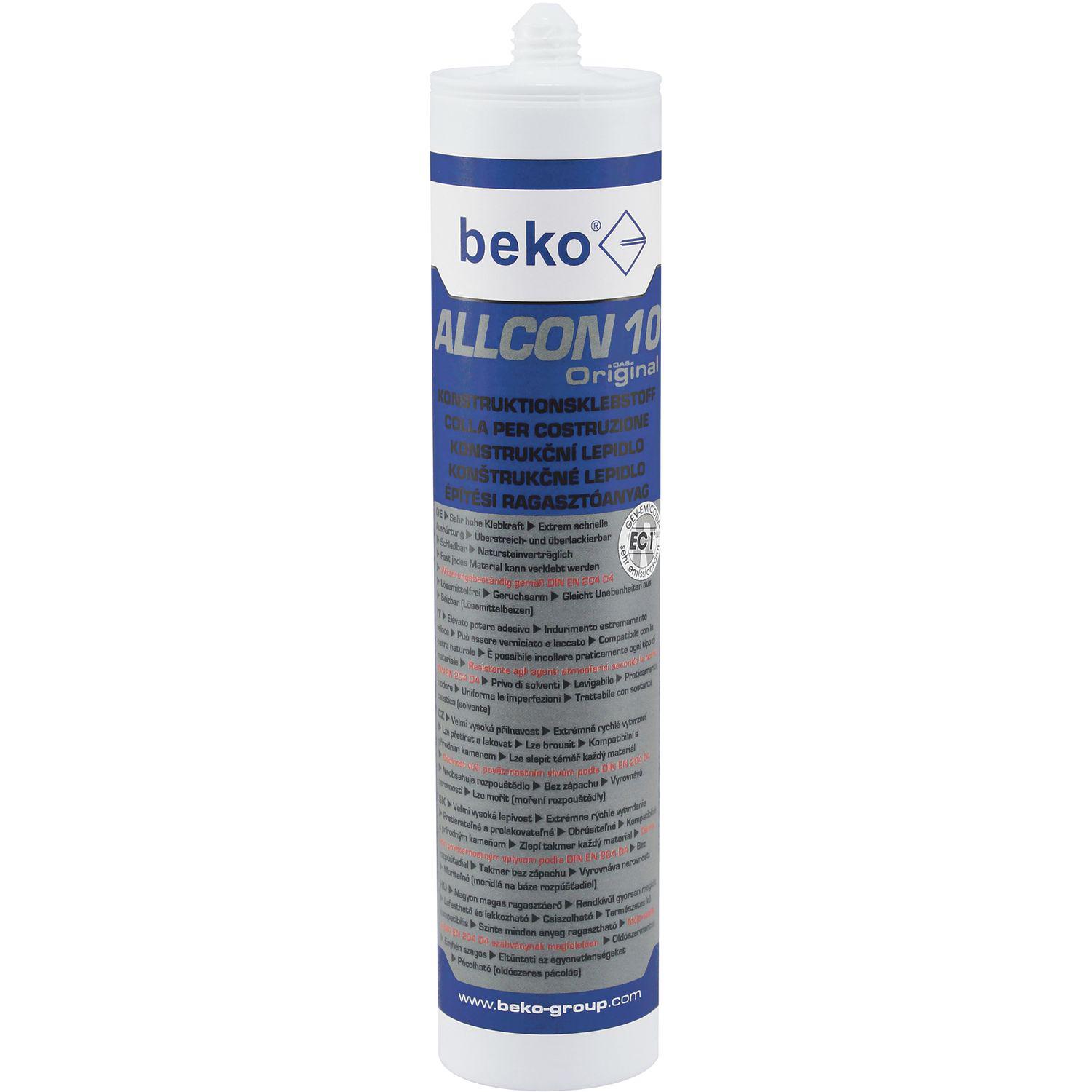 beko Allcon 10 Konstruktionsklebstoff 310ml beige