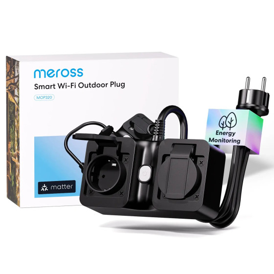 Meross Smarter Stromverteiler outdoor IP44 WiFi Matter