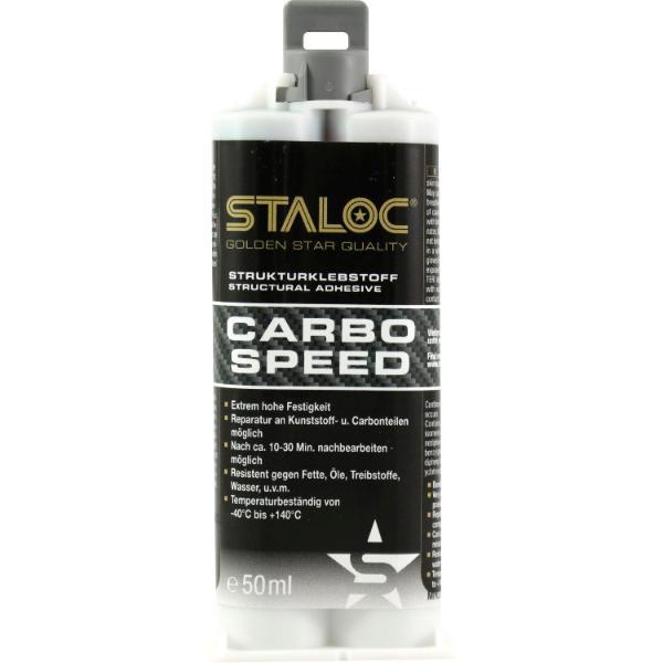 STALOC Carbo Speed 50ml schwarz, + Mischer