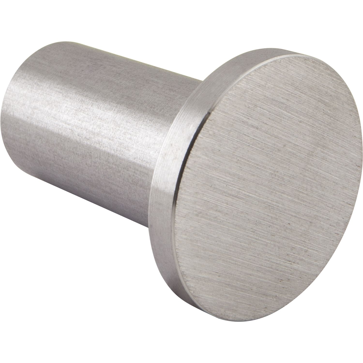 Technik Team Mantelhaken Divanno ø 22mm Tiefe 30mm Edelstahl gebürstet