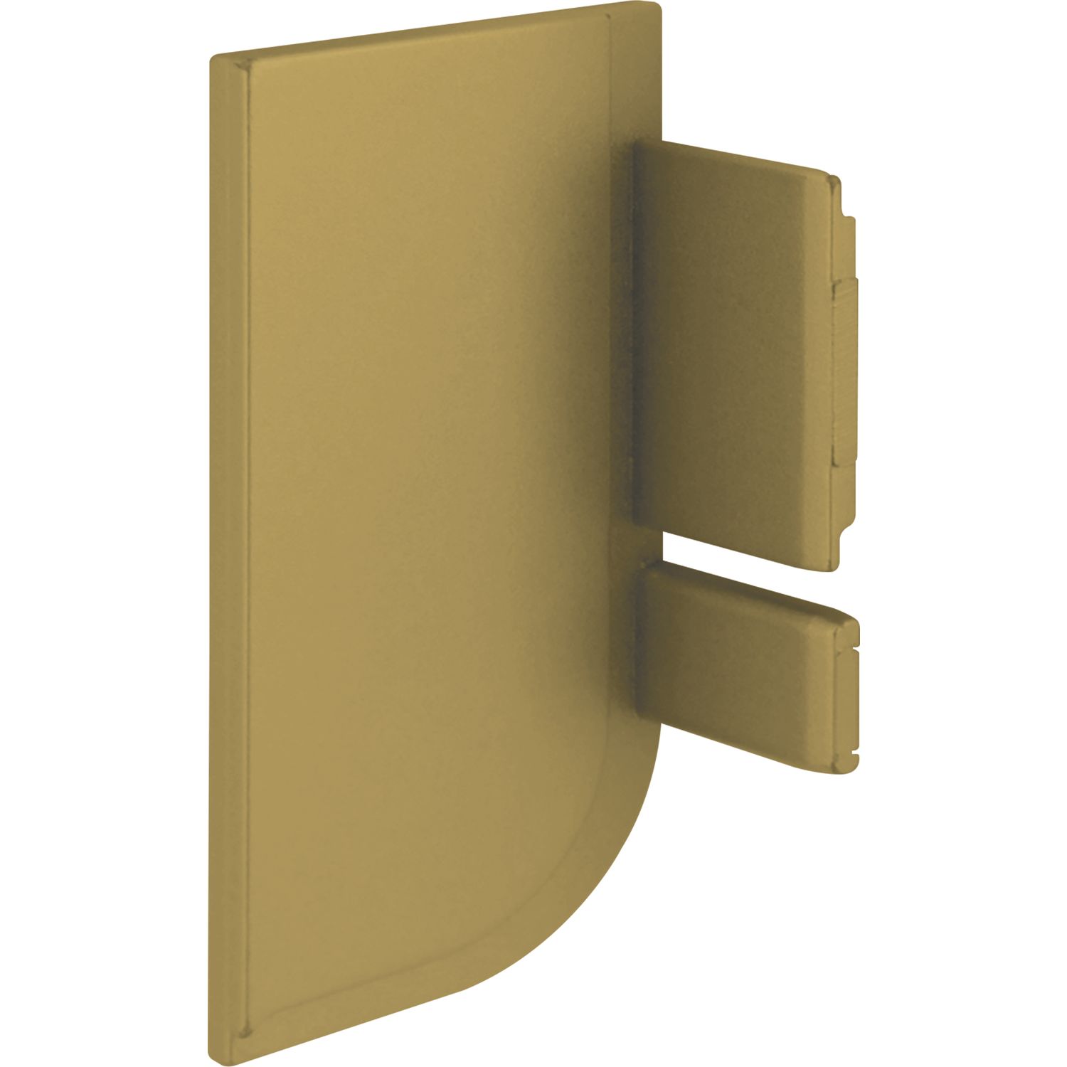 ninka Endkappe Aktor L-Profil links, Kunststoff gold matt
