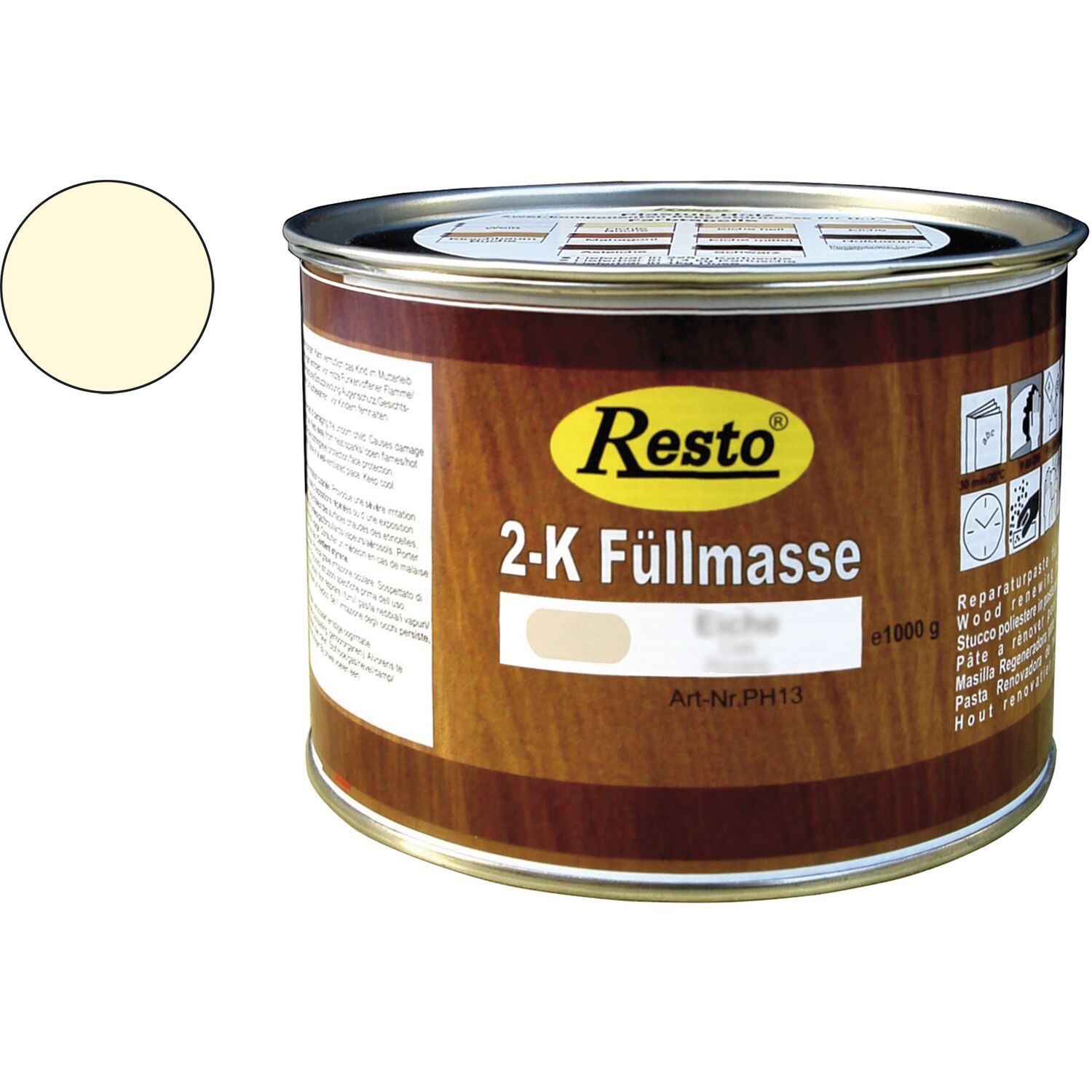 RESTO 2K Füllmasse 500g Fichte