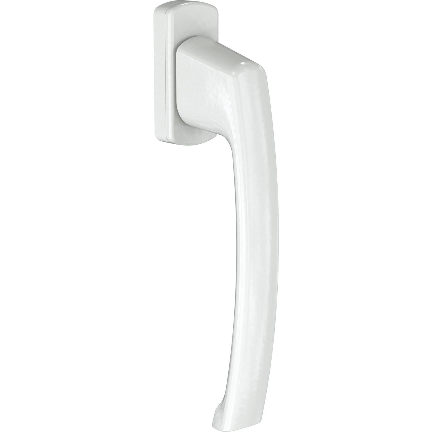 Maco #24435 SKB-S/SE/PAS Drehgriff ohne Vierkantstift Aluminium weiß beschichtet