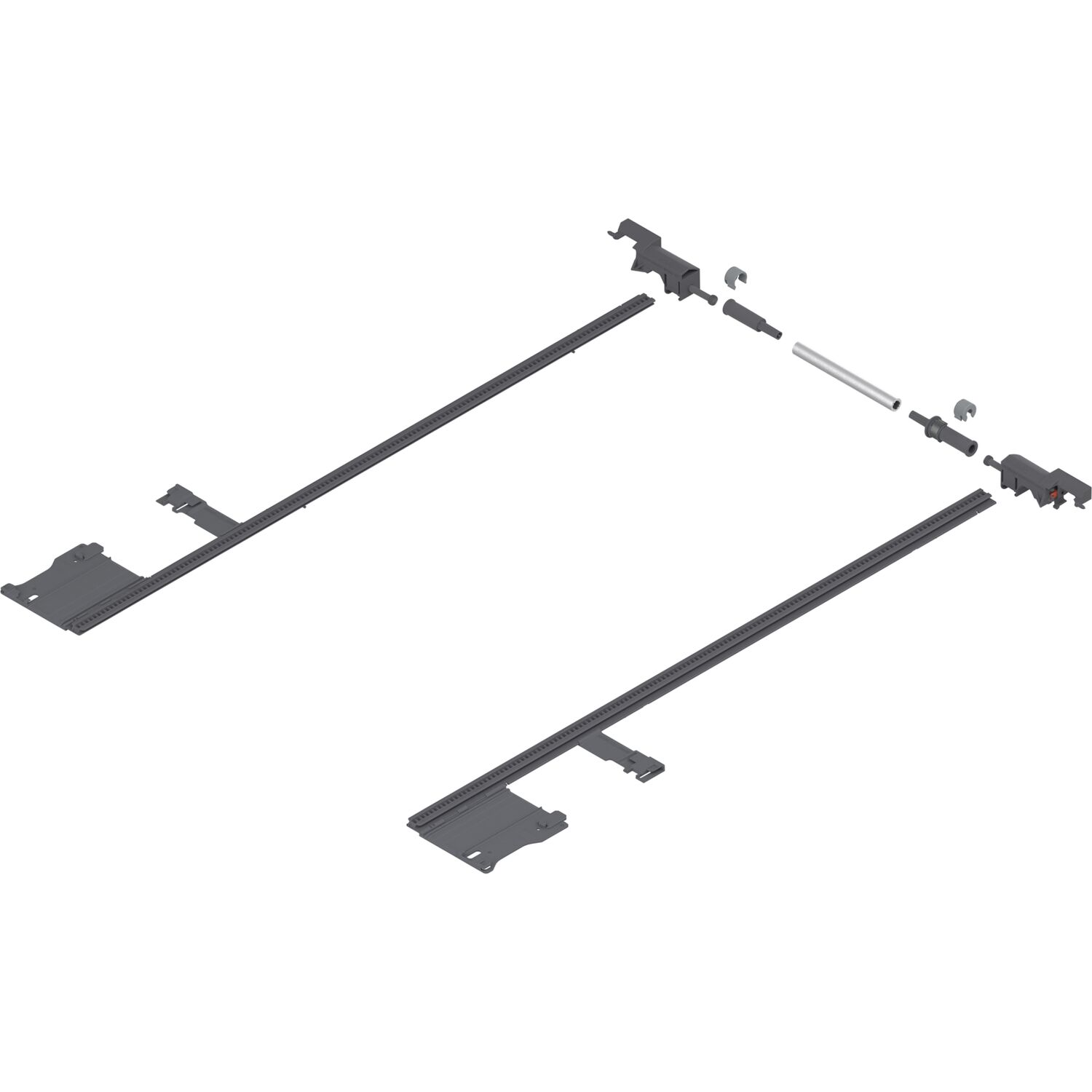 blum MOVENTO Seitenstabilisierungs-Set bis Nennlänge 600 mm ZS7M600MU