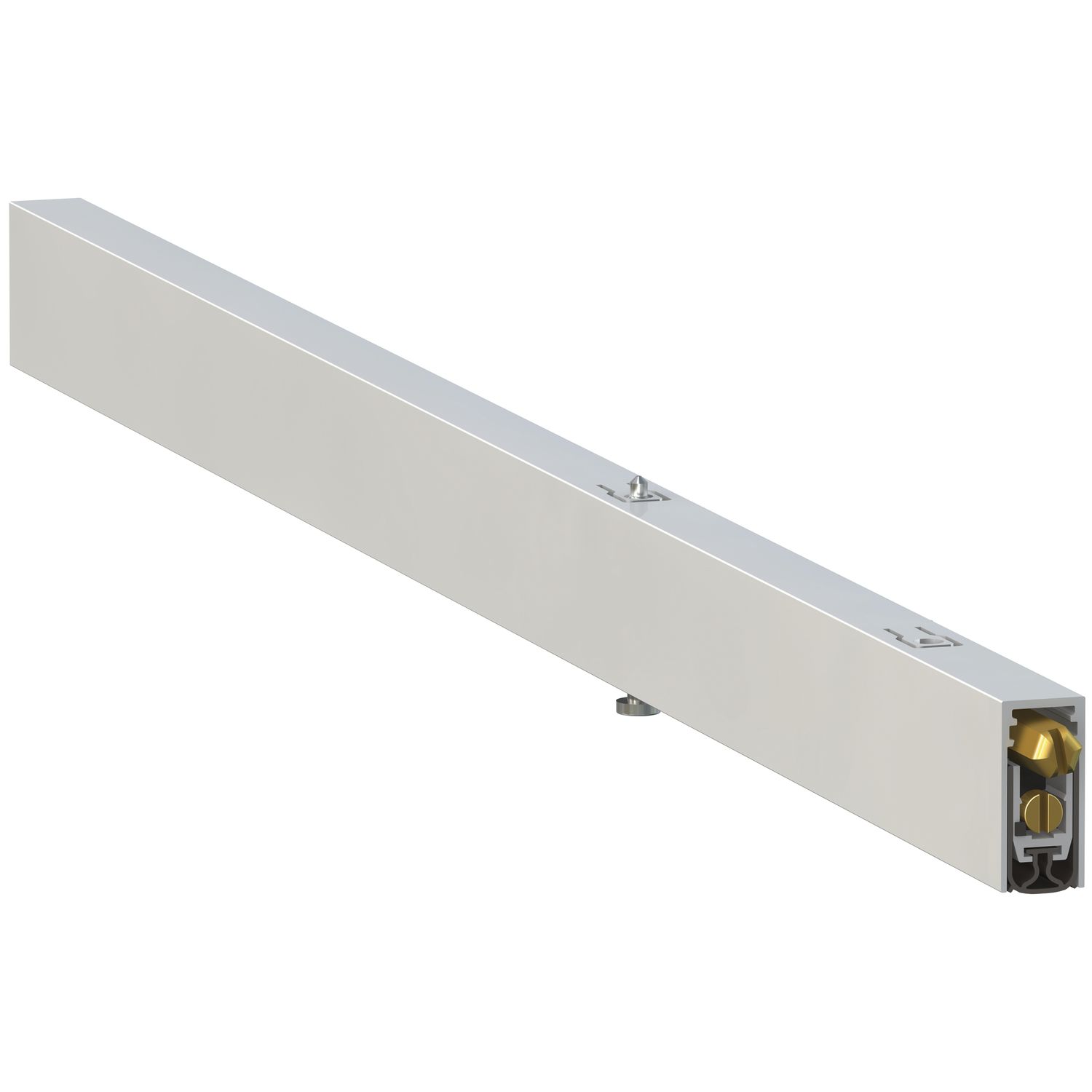 Comaglio Türdichter 1773ACU, Breite 13 mm, Höhe 28,5 mm, Länge 922 mm, Aluminium natur