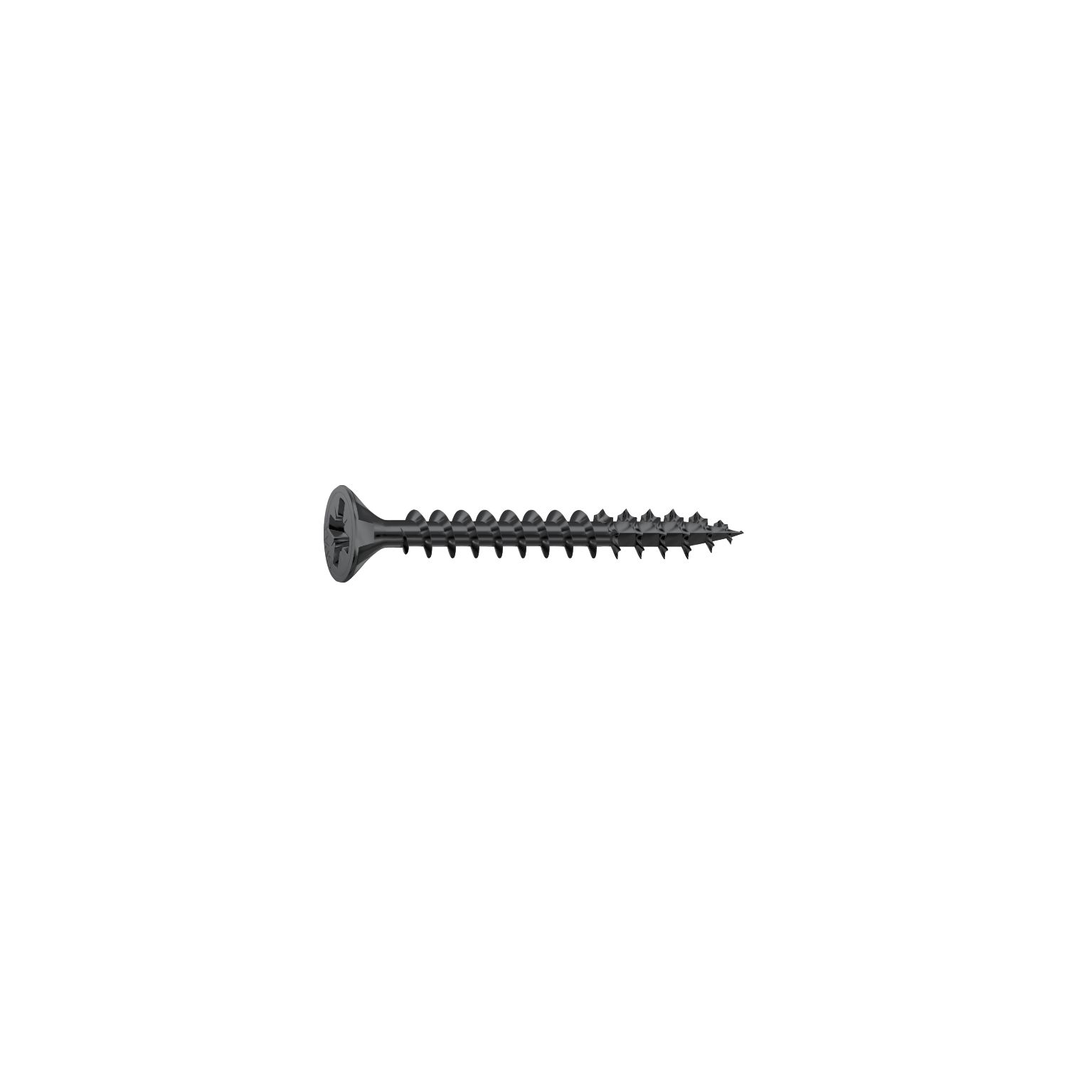 Spax Spanplattenschraube Senkkopf 4.5x50 VG Pozidriv 2 verzinkt schwarz (500Stk)