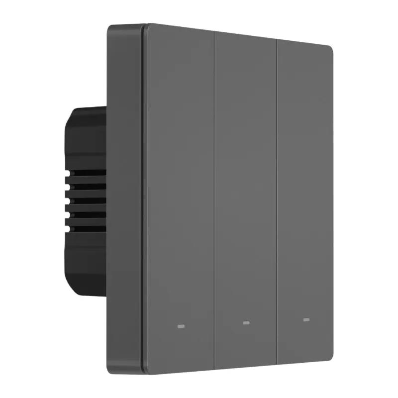 Sonoff SwitchMan Smart Wandschalter M5 86 Matter 3fach graphite