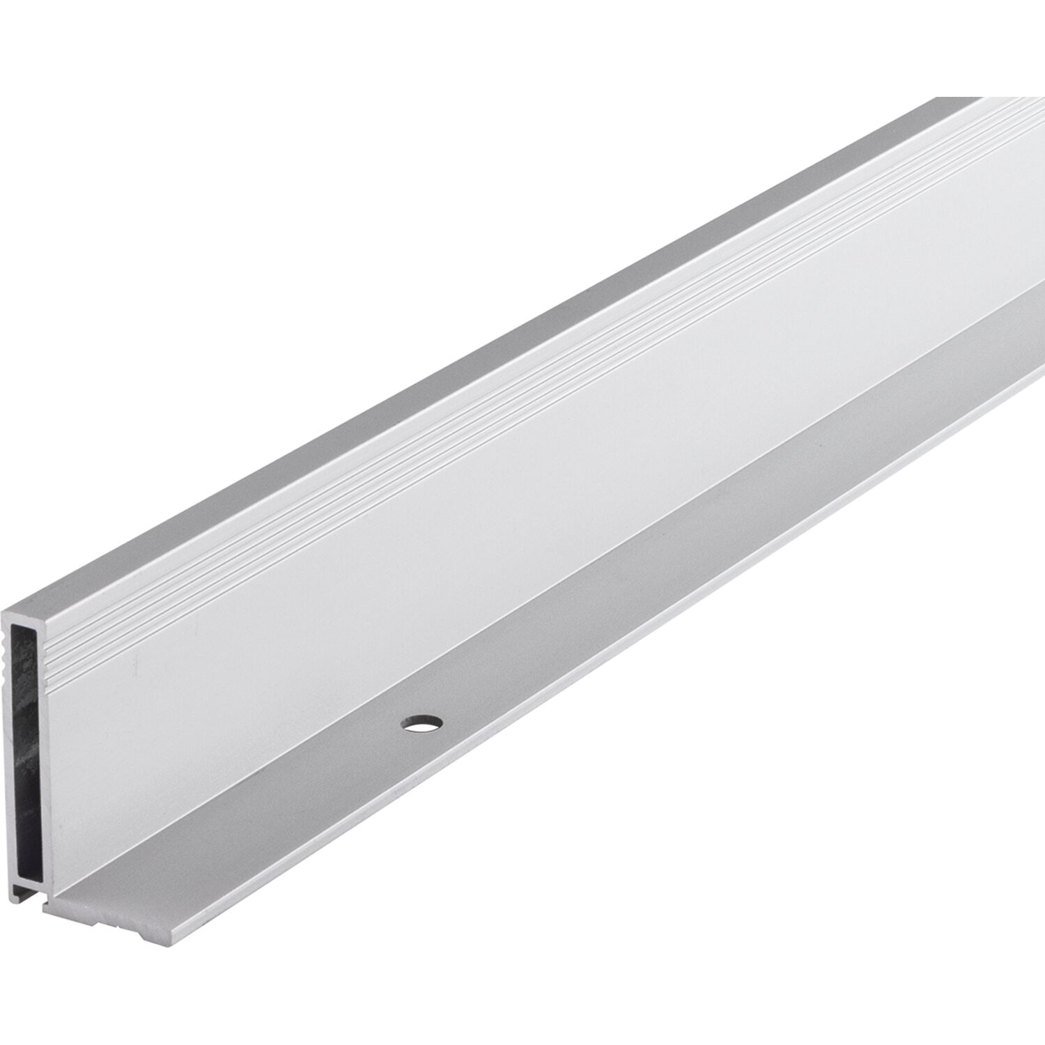 Hawa Griffprofil zum Schrauben schmal 6000mm Aluminium eloxiert (6000 mm)