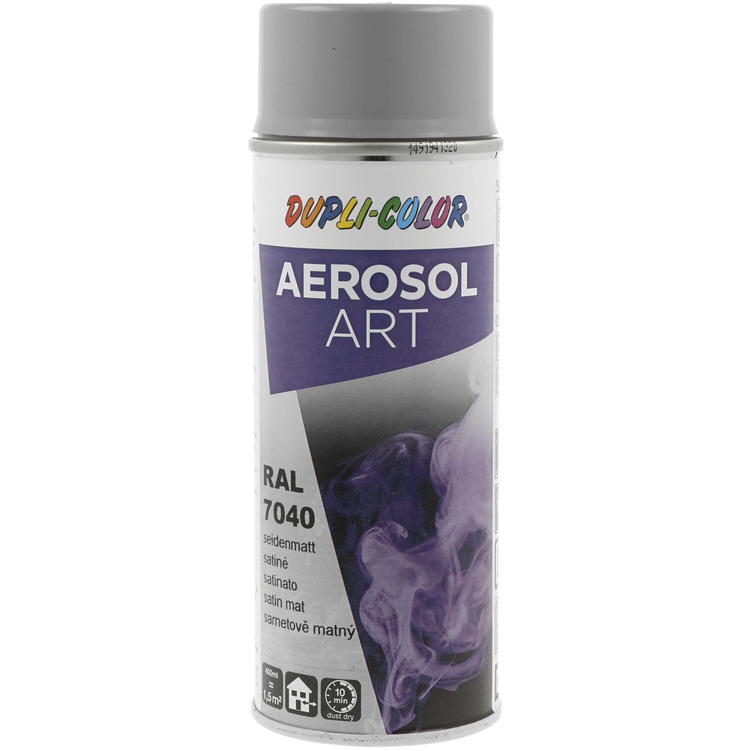 Dupli-Color Lackspray Aerosol Art 400ml fenstergrau seidenmatt / RAL 7040
