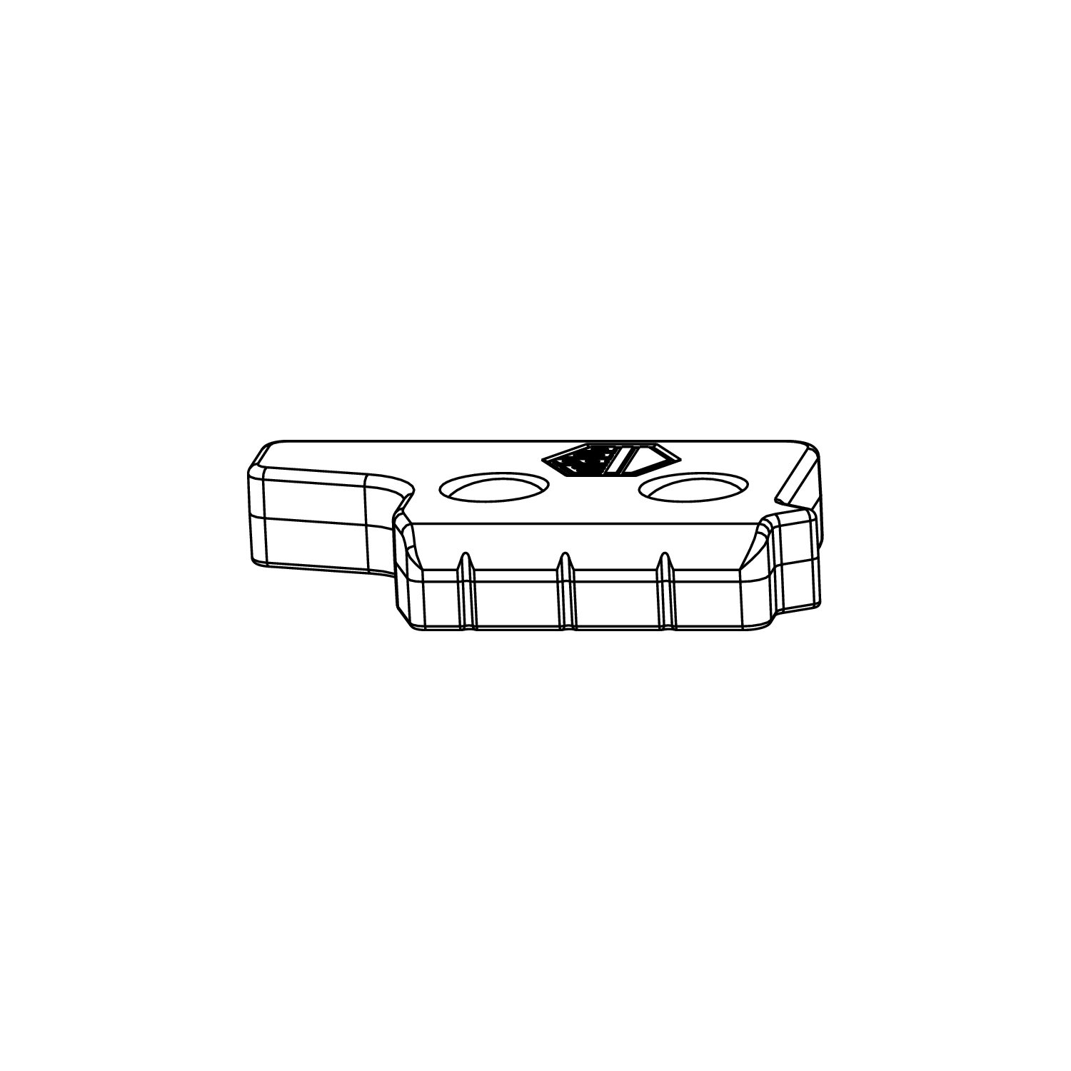Maco #360446 MACO MM Hebeteil Falzluft 12 mm Eurofalz 30 mm 13V silber links (360446)